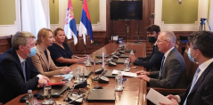 14. jul 2021. Susret članova delegacije Narodne skupštine u PS OEBS sa šefom Misije OEBS u Srbiji